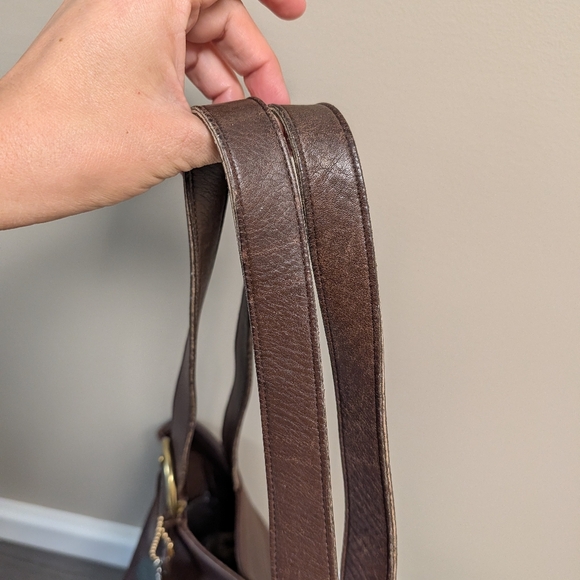 🤎 Vintage 90's Coach #4140 Soho Waverly Lafayette Shoulder Satchel Hobo Bag - Picture 15 of 16